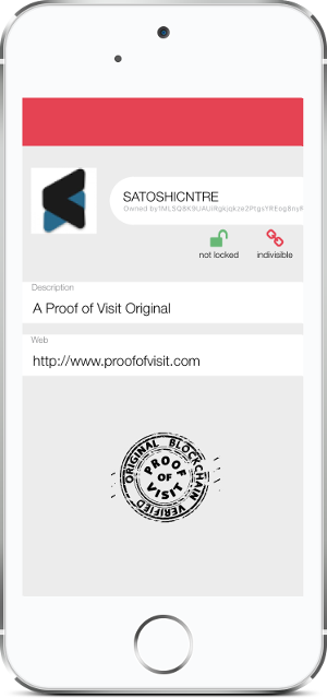 Proof of Visit - Satoshi Centre