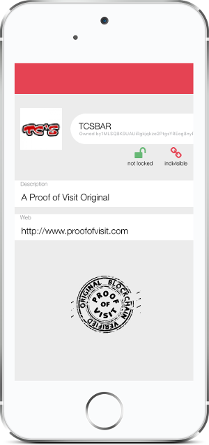 TC's Bar Digital Souvenir Proof of Visit